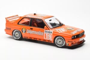 BMW M3 E30 #19 A. Hahne Jägermeister DTM 1992 AUTOart 1:18 89248 Metal — zdjęcie 6 z 8