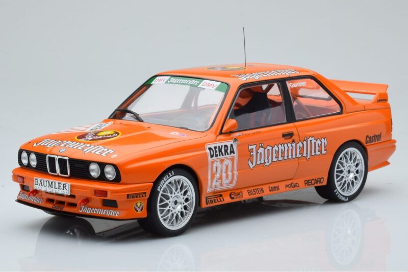BMW M3 E30 Jagermeister #20 W. Gardner DTM Nurburgring 1992 IXO 1:18 18RMC082B Metal