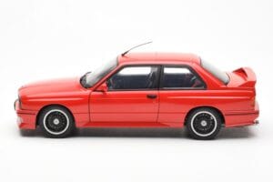 BMW M3 E30 Sport Evolution Cecotto Edition Czerwony AUTOart 1:18 70566 Metal — zdjęcie 4 z 8
