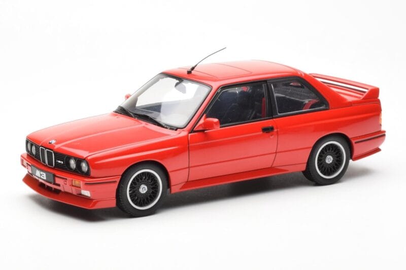BMW M3 E30 Sport Evolution Cecotto Edition Czerwony AUTOart 1:18 70566 Metal