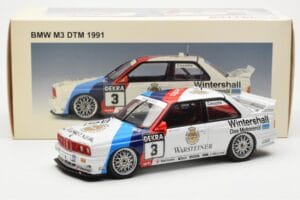 BMW M3 E30 #3 J. Cecotto Warsteiner DTM 1991 AUTOart 1:18 89145 Metal — zdjęcie 8 z 8