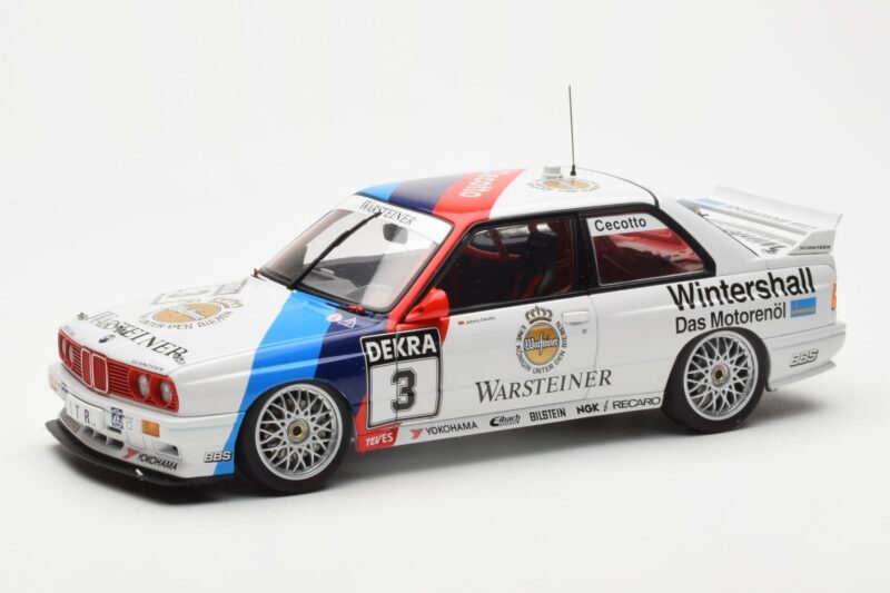 BMW M3 E30 #3 J. Cecotto Warsteiner DTM 1991 AUTOart 1:18 89145 Metal