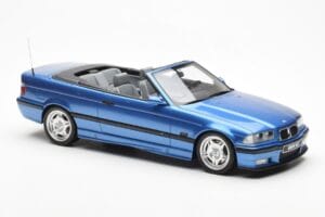 BMW M3 E36 Kabriolet Niebieski Otto 1:18 OT279 Żywica — zdjęcie 4 z 5