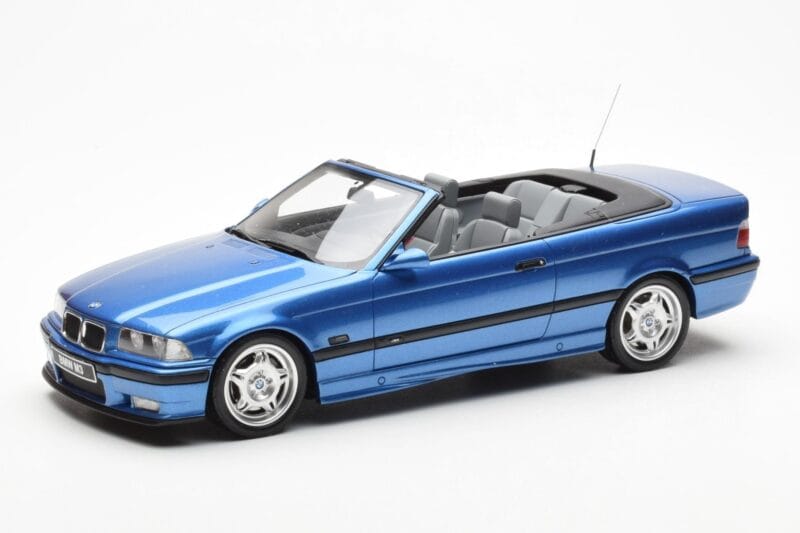 BMW M3 E36 Kabriolet Niebieski Otto 1:18 OT279 Żywica