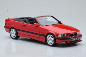 BMW M3 E36 Kabriolet Czerwony Otto 1:18 OT1048 Żywica — zdjęcie 4 z 6