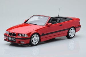 BMW M3 E36 Kabriolet Czerwony Otto 1:18 OT1048 Żywica