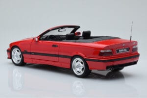 BMW M3 E36 Kabriolet Czerwony Otto 1:18 OT1048 Żywica — zdjęcie 5 z 6