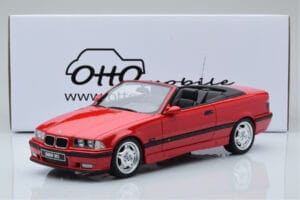 BMW M3 E36 Kabriolet Czerwony Otto 1:18 OT1048 Żywica — zdjęcie 6 z 6