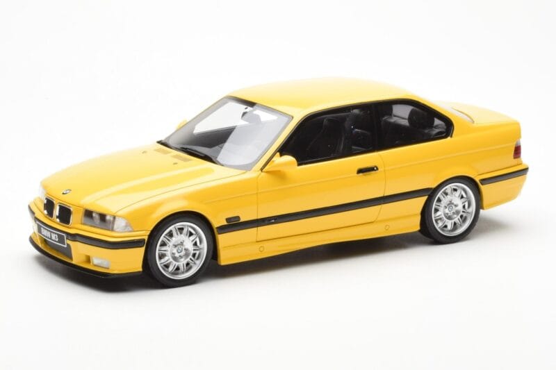 BMW M3 E36 Żółty Otto 1:18 OT666 Żywica