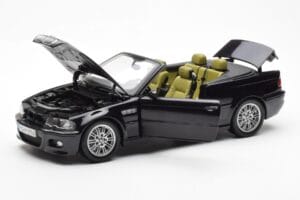 BMW M3 E46 Kabriolet Czarny Kyosho 1:18 80430024431 Metal — zdjęcie 2 z 8