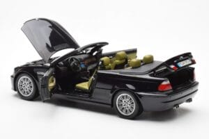 BMW M3 E46 Kabriolet Czarny Kyosho 1:18 80430024431 Metal — zdjęcie 5 z 8