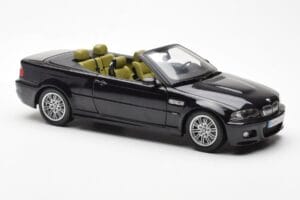 BMW M3 E46 Kabriolet Czarny Kyosho 1:18 80430024431 Metal — zdjęcie 6 z 8