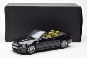 BMW M3 E46 Kabriolet Czarny Kyosho 1:18 80430024431 Metal — zdjęcie 8 z 8