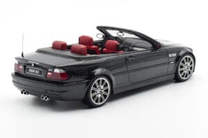 BMW M3 E46 Kabriolet Czarny Otto 1:18 OT380 Żywica — zdjęcie 2 z 9