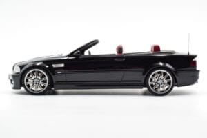 BMW M3 E46 Kabriolet Czarny Otto 1:18 OT380 Żywica — zdjęcie 3 z 9