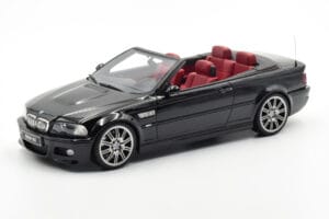 BMW M3 E46 Kabriolet Czarny Otto 1:18 OT380 Żywica