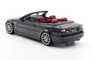 BMW M3 E46 Kabriolet Czarny Otto 1:18 OT380 Żywica — zdjęcie 5 z 9