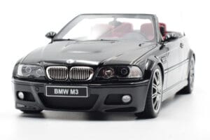 BMW M3 E46 Kabriolet Czarny Otto 1:18 OT380 Żywica — zdjęcie 6 z 9
