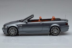 BMW M3 E46 Kabriolet Szary Otto 1:18 OT1006 Żywica — zdjęcie 3 z 6