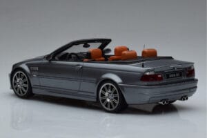 BMW M3 E46 Kabriolet Szary Otto 1:18 OT1006 Żywica — zdjęcie 5 z 6