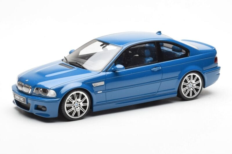 BMW M3 E46 Niebieski Otto 1:18 OT790 Żywica