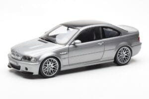 BMW M3 E46 CSL Szary Kyosho 1:18 80430302734 Metal