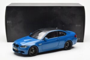 BMW M3 E92 Laguna Seca Blue Kyosho 1:18 08734LBL Metal — zdjęcie 8 z 8