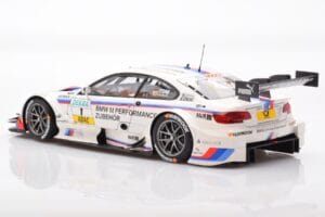 BMW M3 E92 #1 M. Tomczyk BMW M Performance DTM 2012 Minichamps 1:18 80432320097 Metal — zdjęcie 7 z 8