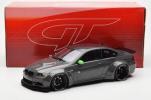 BMW M3 E92 LBWK Liberty Walk Szary GT Spirit 1:18 GT127 Żywica — zdjęcie 6 z 6