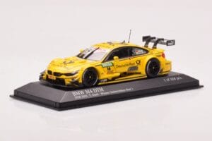 BMW M4 F82 DTM BMW Team RMG #16 T. Glock DTM 2016 Minichamps 1:43 410162416 Metal — zdjęcie 2 z 4
