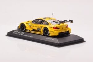 BMW M4 F82 DTM BMW Team RMG #16 T. Glock DTM 2016 Minichamps 1:43 410162416 Metal — zdjęcie 3 z 4