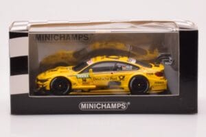 BMW M4 F82 DTM BMW Team RMG #16 T. Glock DTM 2016 Minichamps 1:43 410162416 Metal — zdjęcie 4 z 4