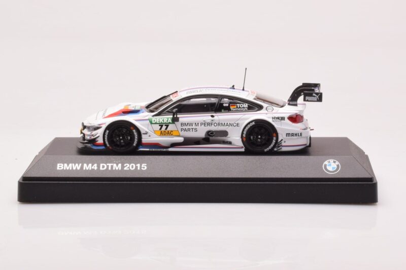 BMW M4 F82 #77 M. Tomczyk BMW M Performance Parts DTM 2015 Minichamps 1:43 80422405594 Metal