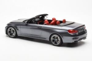 BMW M4 F83 Kabriolet Szary GT Spirit 1:18 GT081 Żywica — zdjęcie 5 z 6