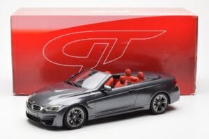 BMW M4 F83 Kabriolet Szary GT Spirit 1:18 GT081 Żywica — zdjęcie 6 z 6