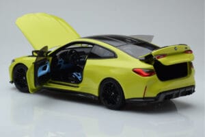 BMW M4 G82 Żółty Edycja Dealerska Minichamps 1:18 80435A51949 Metal — zdjęcie 5 z 8