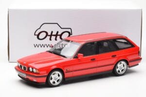 BMW M5 E34 Touring Czerwony Otto 1:18 OT951 Żywica — zdjęcie 6 z 6
