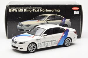 BMW M5 E60 Ring Taxi Nurburgring Kyosho 1:18 08593RT Metal — zdjęcie 8 z 8