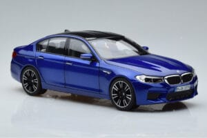 BMW M5 F90 Marina Bay Niebieski Norev 1:18 80432454783 Metal — zdjęcie 5 z 7
