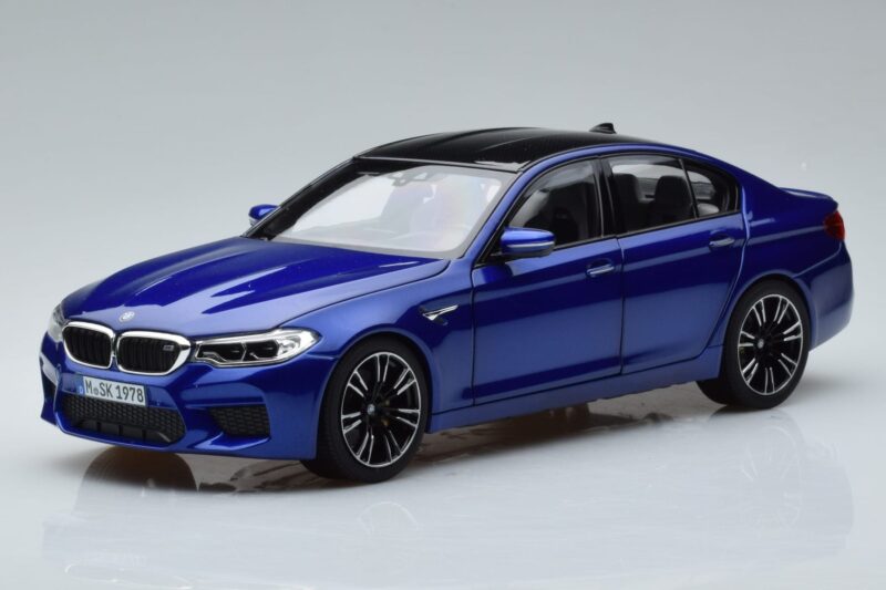 BMW M5 F90 Marina Bay Niebieski Norev 1:18 80432454783 Metal