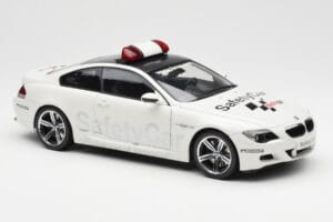 BMW M6 E63 MotoGP Safety Car 2006 Kyosho 1:18 08707GPB Metal — zdjęcie 6 z 8