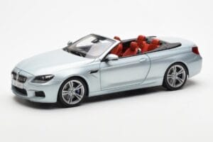 BMW M6 F12 Kabriolet Silverstone Srebrny II Paragon 1:18 80432253656 Metal