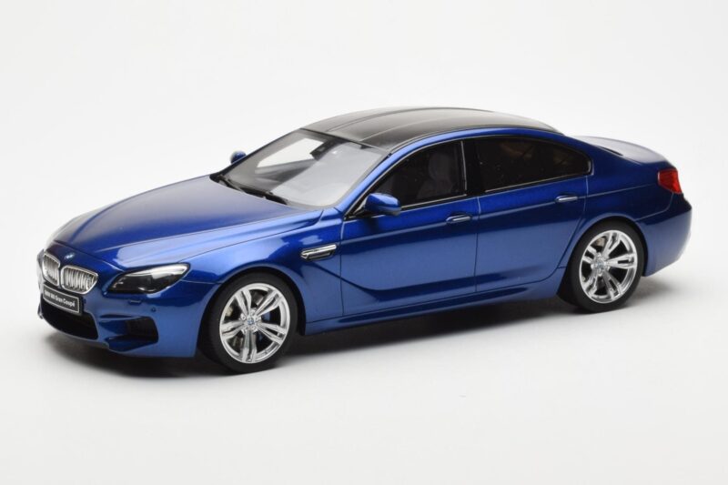 BMW M6 F06 Gran Coupe Niebieski GT Spirit 1:18 GT184 Żywica