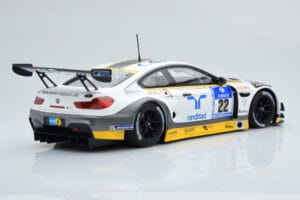 BMW M6 GT3 Rowe Racing #98 A. Graf / R. Westbrook / N. Catsburg / N. Paltalla 24 Hours of Nurburgring 2016 Minichamps 1:18 15 — zdjęcie 2 z 6