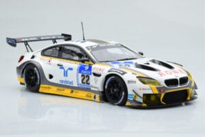 BMW M6 GT3 Rowe Racing #98 A. Graf / R. Westbrook / N. Catsburg / N. Paltalla 24 Hours of Nurburgring 2016 Minichamps 1:18 15 — zdjęcie 4 z 6