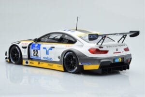 BMW M6 GT3 Rowe Racing #98 A. Graf / R. Westbrook / N. Catsburg / N. Paltalla 24 Hours of Nurburgring 2016 Minichamps 1:18 15 — zdjęcie 5 z 6