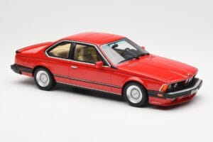 BMW M635 CSi E24 Henna Czerwony Otto 1:18 OT1018 Żywica — zdjęcie 4 z 6