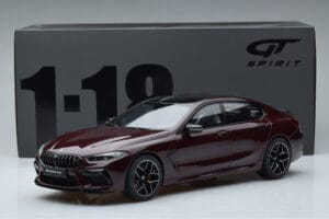 BMW M8 F93 Competition Gran Coupe Ametryna Metalik GT Spirit 1:18 GT285 Żywica — zdjęcie 6 z 6