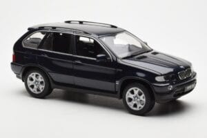 BMW X5 4.4i E53 Ciemny Niebieski Kyosho 1:18 08521DB Metal — zdjęcie 6 z 8