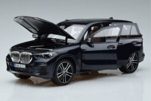 BMW X5 G05 Niebieski Norev 1:18 183283 Metal — zdjęcie 2 z 7
